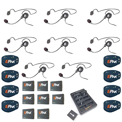EARTEC EP8CYB E-PAK 8-Person Cyber Headset System