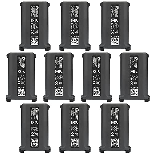 Bommeow 10Packs Replace Battery for Symbol/Zebra Barcode Scanners MC9060-K MC9060-S MC9090-K MC9090-S MC9070 RD5000 - KT-21-61261 SY90L2-A CS-MC90BX SB-9000-L 21-65587-01