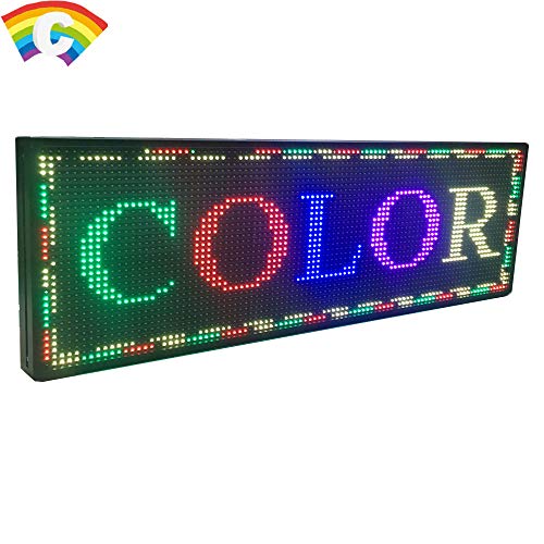 P10 Indoor Colorful Images & Texts Show led programmable Display Sign