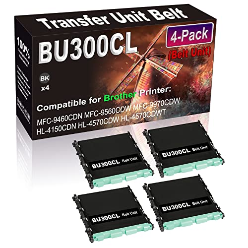 Kolasels Transfer Unit Belt 4-Pack for MFC-9460CDN MFC-9560CDW MFC-9970CDW HL-4150CDN Printer