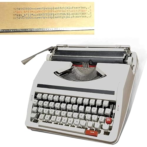 PODEC Old Fashioned Manual Typewriter with Case