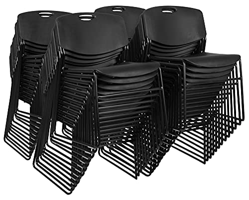 Regency Zeng Stack Chairs Set of 50 Black