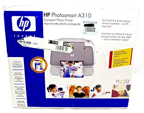 Hewlett Packard Photosmart A310 Photo Printer - Eco home office