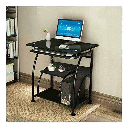 2016 Home Office PC Corner Computer Desk Laptop Table Workstation Furniture -Black