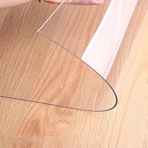 HOBBOY Transparent PVC Chair Mat for Hard-Floor & Carpeted Floors - Non-Slip, Non-Scratch Runner Mat - Multiple Sizes