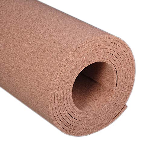 Cork (Rolled) - 100% Natural - 4' x 24' x 1/2"