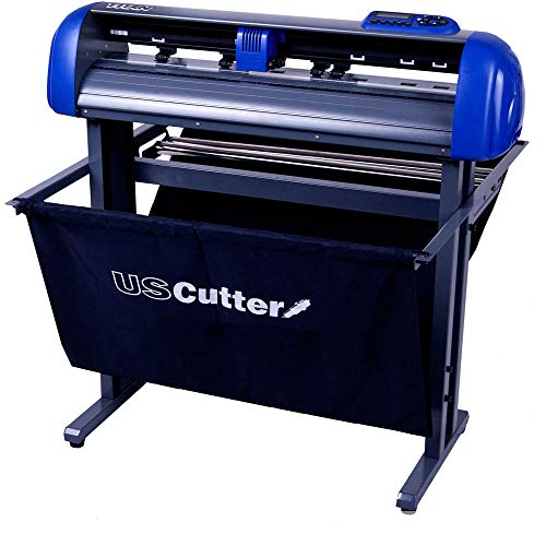 USCutter Titan 28" Vinyl Cutter with Stand, Basket & VinylMaster Cut Software