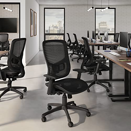 Staples 2260271 Kroy Mesh Task Chair Black Eco home office