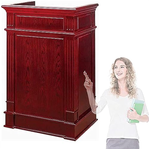 SMuCkS Wood Lectern Podium - Modern Host Table