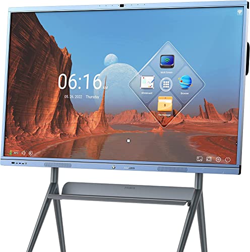JYXOIHUB Smart Board Collaboration Hub, 65 Inch 4K Digital Whiteboard with Dual System and 20MP Camera
