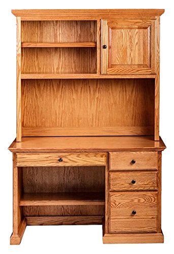 Forest Designs Traditional Hutch, 48" W x 42" H x 13" D, Black Alder