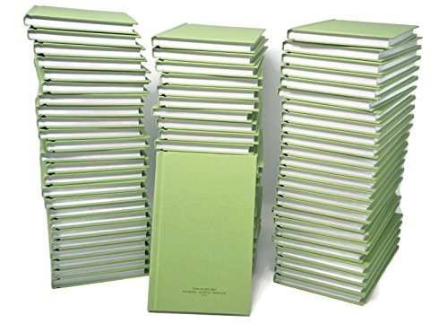 72 Book Bulk Case Pack US Military Log Record Books 5.25 x 8 Inch 96 Sheets with Rugged Sewn Case Binding College Ruled Notebook NSN 7530002223521 by DIY Indispensables, Made in USA