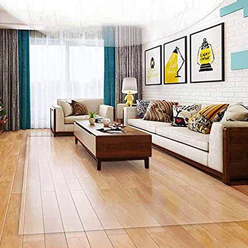 HAIZON Clear Hard-Floor Chair Mat for Wood/Tile Protection