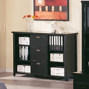 Martin Furniture TL504    , 3 Drawer W/Bookcase,