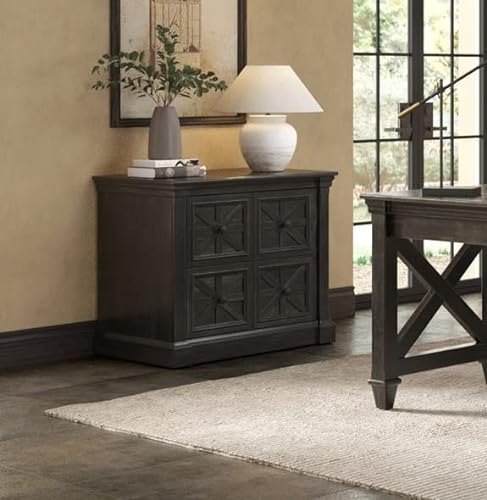 Martin Furniture Traditional Dark Brown Lateral File Cabinet