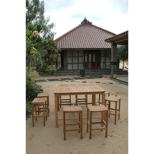 Anderson Teak Windsor Montego 9-Pieces Square Bar Set