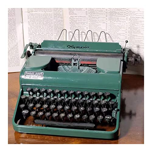 Amdsoc English Typewriter - Refurbished Mechanical - 1940s Germany Antique
