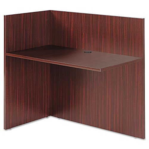 Alera Valencia Reception Return, Mahogany, 44w x 23 5/8d x 41 1/2h