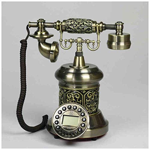 TEmkin Vintage European Carved Retro Landline Phone