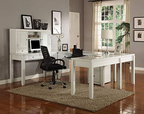 Parker House Boca U-Shape Home Office Set - PAH-BOC-347D-357D(2)-370(2)-347H-375