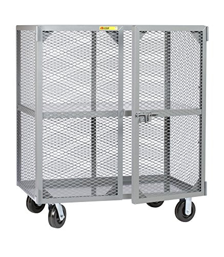 Little Giant Heavy-Duty Mobile Storage Locker SC-3060-6PH, 30" x 60", Gray