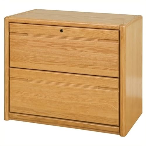 Beaumont Lane 2 Drawer Lateral File in Medium Oak