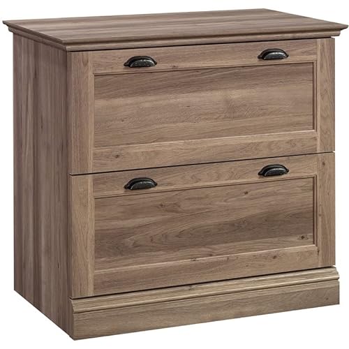 Sauder Barrister Lane Lateral File Cabinet in Salt Oak Finish