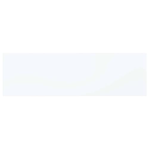 HGPOTUY White Bookshelf Boards 8 Pack Engineered Wood 39.4x11.8x0.6 Inch