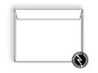 Ultra-White® Booklet Envelopes, 9" x 12", (FSC® Certified), 96% Brightness, 28 lb, Acid Free, Vellum Imaging Finish, Two Side Seams Under, No Window - Box of 500 Envelopes