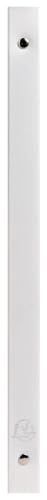 Exacompta - Ref 51189E - Box of 20 Flexible Opaque Binders Customizable 1 Pocket - 4 Round Rings 15 mm - External Dimensions: 32 x 25 cm - A4 File Format - White