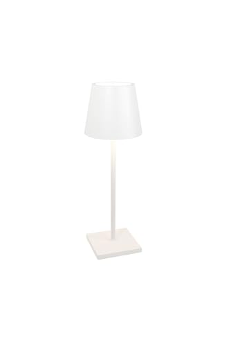Zafferano, Poldina L Desk, Rechargeable Table Lamp, White