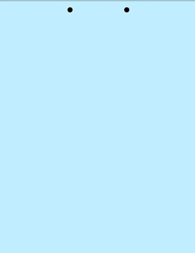 Limited Papers(TM) Writing Copy and Printing Paper, 8.5" x 11", 2 Hole Top-Punched, 20 Pound Text, 500 Sheets Per Ream. (5000, Blue)