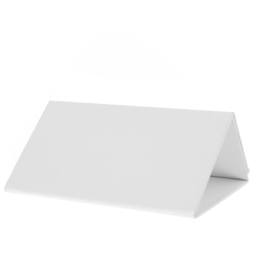 Name Tent Table Cards 4Pcs Foldable Erasable Table Name Card Blank Seat Tent for Classroom Office Seating Place Cards for Setting