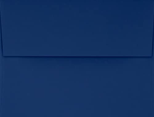 LUXPaper A4 Invitation Envelopes | Peel & Press | 4 1/4" x 6 1/4" | Navy Blue | 80lb. Text | 1,000 Qty