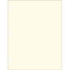 Minute Paper, Letter Size 28 lb. 3-Hole Punched, 100 sheets per package