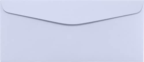 LUXPaper #10 Commercial Flap Business Envelopes | 4 1/8" x 9 1/2" | Lilac Purple | 80lb. Text | 500 Qty