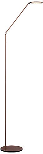 Magnum Adjustable Height French Bronze Task LED 61" Tall Floor Lamp