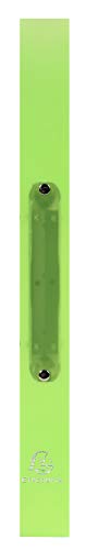 Exacompta Chromaline PP Semi Rigid Ring Binders, A4, 2 Rings, 30 mm Spine - Assorted Colours, Pack 20