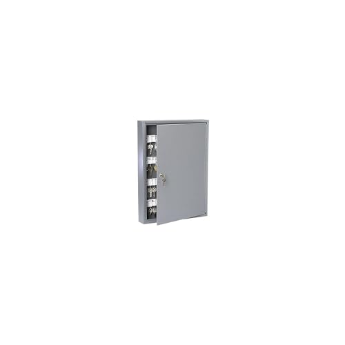 PM Company SecurIT 100 Hook Steel Key Cabinet, 17 3/8-Inches x 3 1/8-Inches x 22 3/8-Inches, Gray, 1/Carton (04984)