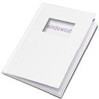 Unibind (10pcs) 18mm 130-160 Sheet Capacity Glossy White STEELBOOK Letter Size 8.5" by 11" (Case Bound on 11" Edge)