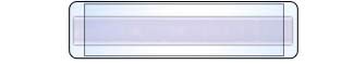 StoreSMART - Plastic Label Holder - Hook & Loop Back - 1" x 4" - Open Both Short Sides - 500-Pack - (PESPC2432SSV-500)
