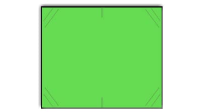 112,000 Monarch 1136/1138 Compatible Fluorescent Green General Purpose Labels for Monarch 1136 and 1138 Price Guns. Full Case + 8 Ink Rollers. with Security Cuts.
