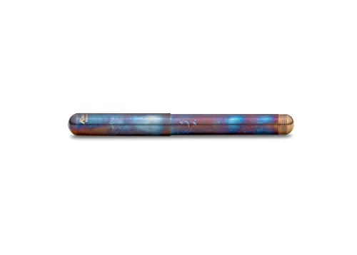 Kaweco Liliput Mini Fountain Pen - Fireblue - Broad Point