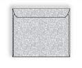 White Booklet Envelopes with Black Wesco® Inside Security Tint, 9" x 12", White Sulphite, 28 lb (SFI Certified), Vellum Finish, Two Side Seams Under, No Window - Box of 500 Envelopes