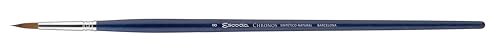 Escoda | Oil and Acrylic | Chronos series set | Size 6,8,12,1/2 | 4 Brushes | Synthetic-Natural (90% Synthetic - 10%Red Sable) | Toray-Mix (90% Gold Toray - 10% Red Sable) | Round pointed+Flat+Filbert