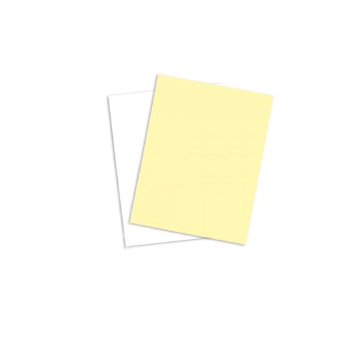 Limited Papers (TM), Carbonless Sheets, Superior, Pre Collated, Multi part, Bond Finish. (2 Part Reverse, 8.5 x 11 Inch, Canary/White (5887), 5 Reams)