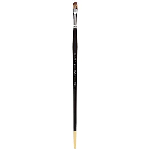 Raphael Kevrin+ 8772 Synthetic Blend Brush, Filbert, 18, Natural