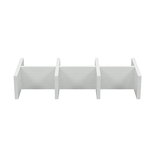 EverBlock 18’ x 8’ x 3.5’ 6 Space Cubicle Kit | Modular Building Blocks | Wall System Display | Room Divider & Partition | Easy to Connect & Reuse | Indoor & Outdoor Use | Green