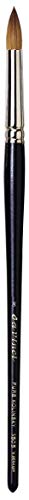 da Vinci Watercolor Series 1505 Maestro Paint Brush, Extra Short Retouch/Spotter Kolinsky Red Sable, Size 8