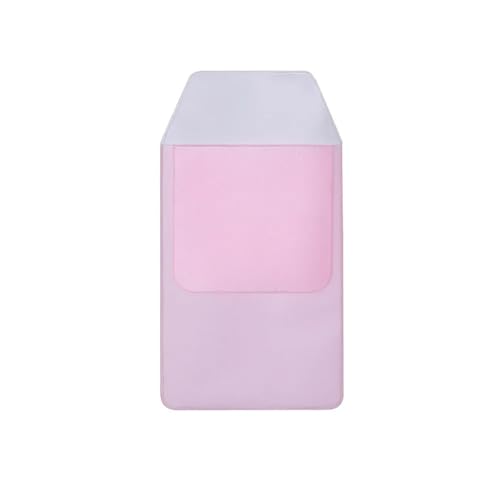 Gonehyu 6 PCS Colorful PVC Pocket Protector Leak-Proof Pen Pouch for Doctors Nurses Office